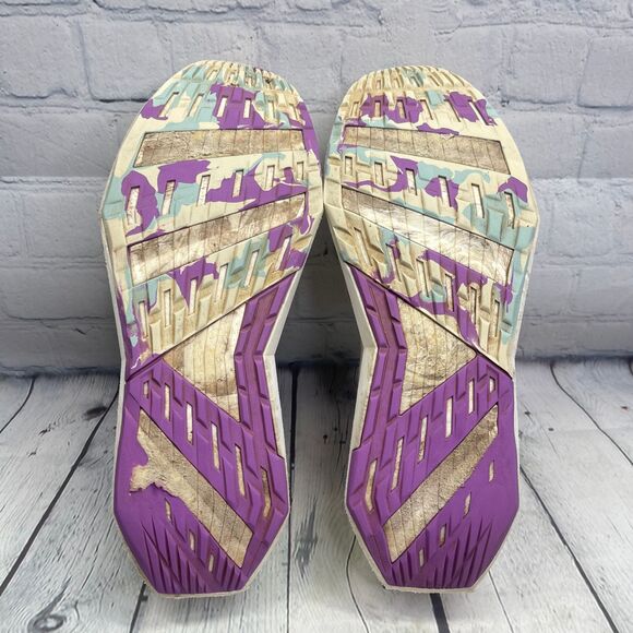 Allbirds Tree Flyer Sneakers Men's Size 10 Ivory Orange Walking Running Shoes - Picture 11 of 14